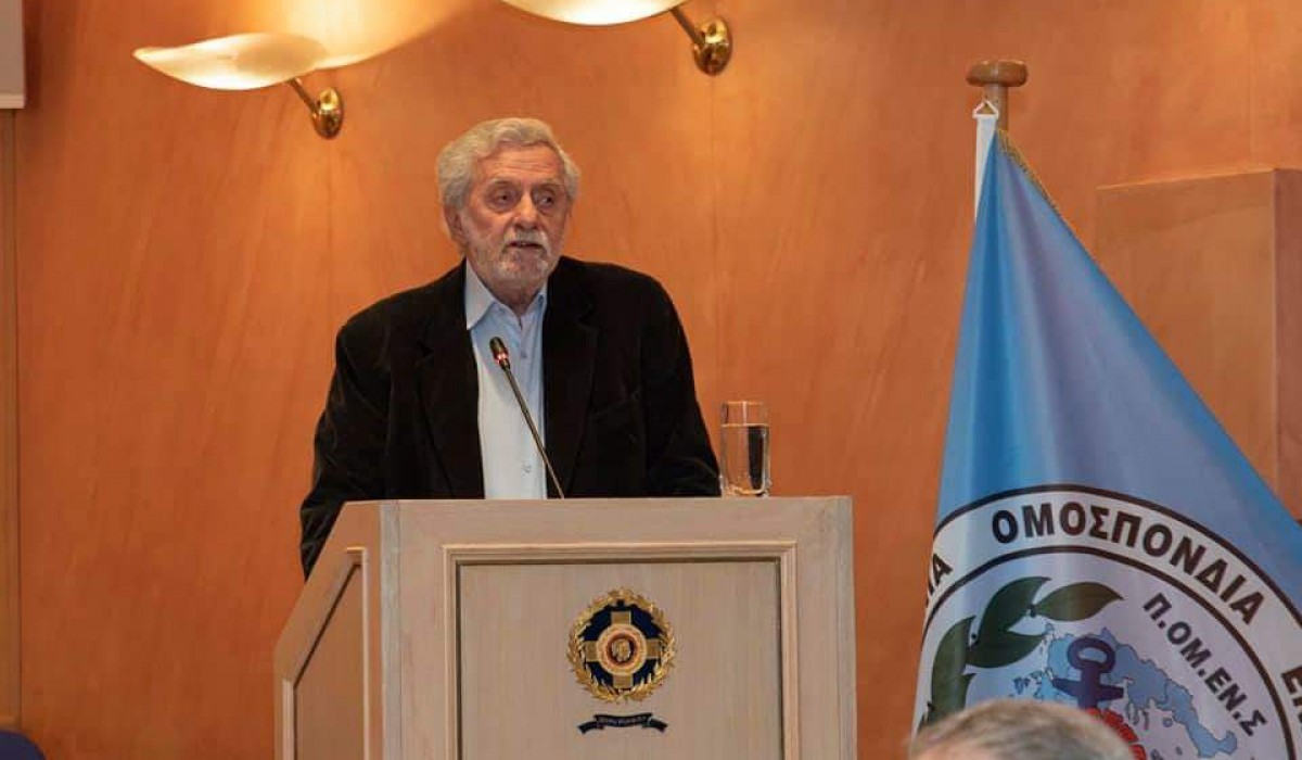 Θεσμική Τοποθέτηση του τ. Υπουργού Ναυτιλίας κ. Θ. Δρίτσα στο ΓΣ της ΠΟΜΕΝΣ
