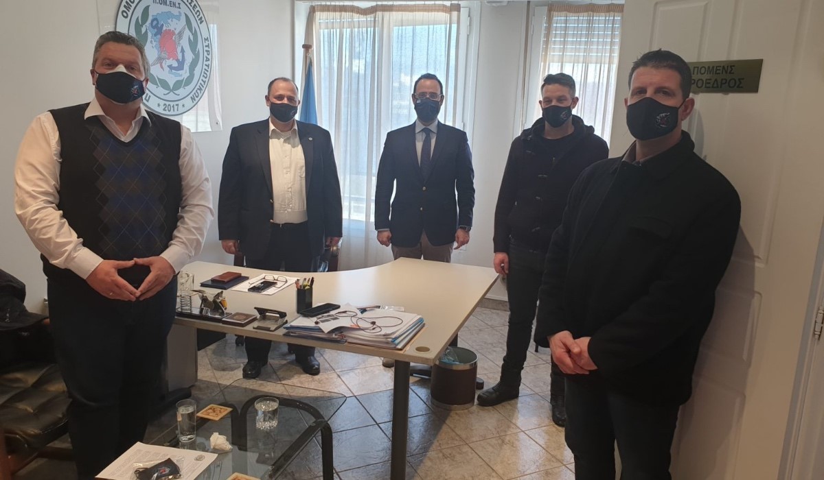 ΠΟΜΕΝΣ: Επίσημη συνάντηση με τον Βουλευτή Μαγνησίας της ΝΔ κ. Κωνσταντίνο Μαραβέγια.