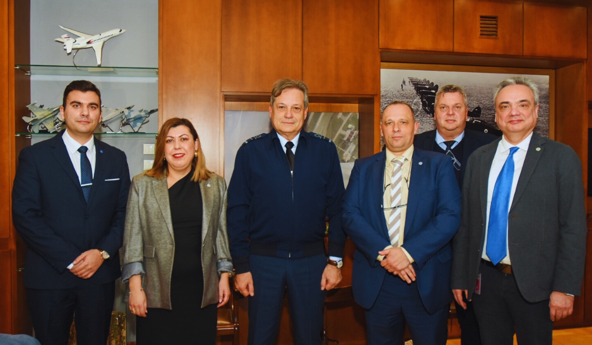 Συνάντηση ΠΟΜΕΝΣ με τον Αρχηγό του Γενικού Επιτελείου Αεροπορίας.