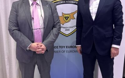 Η ΠΟΜΕΝΣ στην εκδήλωση των 15 ετών λειτουργίας του Συνδέσμου Αξιωματικών Κυπριακού Στρατού.